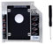 RGBS 2nd Disque Dur Plateau - Compatible avec Les disques durs de 2,5 9,5mm SATA HDD SSD - 2ème Disque Dur Adaptateur pour Apple MacBook Pro Unibody 13 15 17 Super Drive