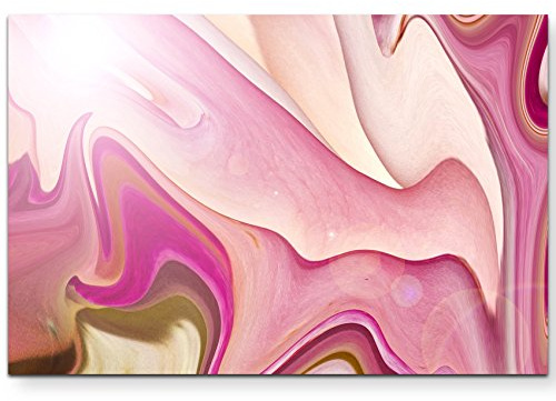 Leinwandbilder | Bilder Leinwand 120x80cm verzerrte Rose – abstrakt
