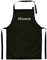 Ferocity Personalisierter Kinderschürze Jugend Malschürze Kunstkittel Kochschürze Apron Teenageralter Werkschürze mit einem Motiv Schwarz mit Text [074]