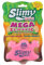 SLIMY Mega Elastic 150 g - Pâte à modeler originale pour enfants - Avec slime super extensible dans la boîte originale Slimy - Jouet à partir de 3 ans - Couleur : rose