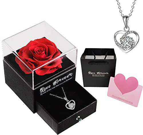 Mothers Day Rose Gifts for Mum,Birthday Gifts for Her Women Wife Girlfriend Anniversary