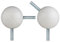 Ivilon Eckverbinder für Erkerfenster, für Gardinenstangen von 1,6 bis 2,8 cm, Weiß