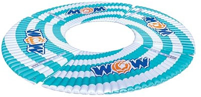 WOW Sports Unisex-Erwachsene 22-WIL-4075 Ellenbogen-Wasser-Gehweg für Spielplatz, 4-teilig, Multi, 20 Feet