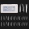 Beetles Medium Square False Nails Tips 500Pcs Fake Gel Tips Acrylic Press on Nails Clear Artificial False Nails Need Nail Glues for Acrylic Nail/Dip Powder Nails/Poly Nail Extension Gel Nail Art DIY