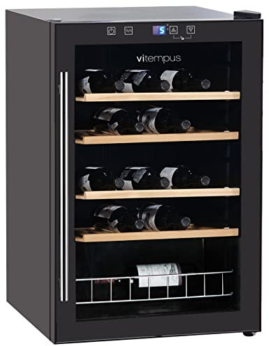 vi48 - vinoteca VITEMPUS para 48 botellas color negro