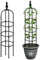 Stronrive Rankhilfe Obelisk - Metall Garten Rankhilfe Pflanzenstützen Rankkäfige Rankhilfe Für Pflanzen Kletterturm Für Blume Rankhilfen Für Kletterpflanzen Spaliere Und Rankhilfen Für Rosen, Reben