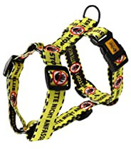 Dingo Hundegeschirre Guard Gelb Bitte Nicht Anfassen Große L Breite Band 4,0 cm 55-100 cm 95382
