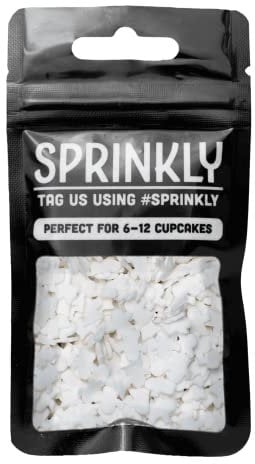 SPRINKLY - Sprinkle Shapes - Ghosts (Halloween) - 25g