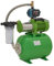 CHM GmbH® Hauswasserwerk 50 Liter, 6,5 Bar, 10.000 L/h + el. einstellbare Pumpensteuerung (LED Display) mit Trockenlaufschutz