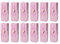Flaschentüte Geschenktüten 12 Stück mit geometrischem Muster Rosa, Geburtstagsgeschenk, Tüten für Flaschen als Geschenk zu besonderen Anlässen