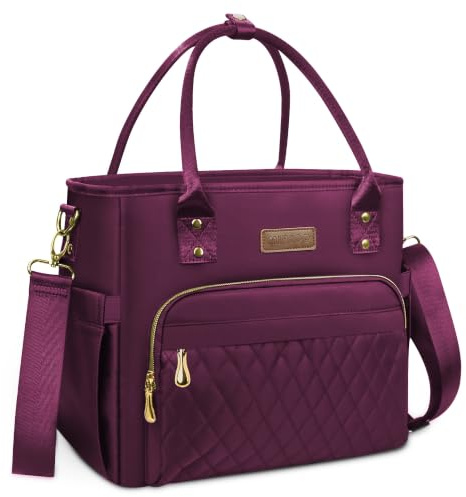 MIYCOO Lunch Bag Lunch Box Women - Leakproof Insulated Lunch Cooler Bag for Women - Large Lunch Tote Bags Adults, Purple