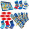 SONIC THE HEDGEHOG Weihnachts Knallbonbons mit Lustige Socken Jungen, Sonic Christmas Crackers Socken Lustig - Kleine Geschenke Weihnachten