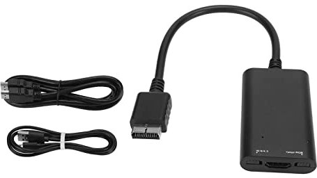 HDMI-Konverter, PS1 zu RGBS, 2 zu RGBS oder YPbPr, 1080P HD Video 16:9 4:3 Konvertierung, für PS1, für PS One, für 2 Fat und Slim, für TV-Projektor