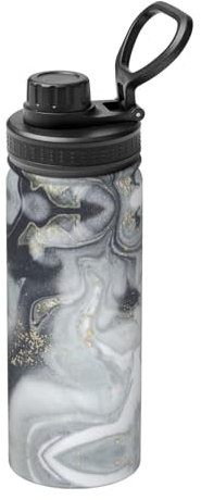FRESQA Luxuriöse Thermo-Isolierflasche aus Marmor – Premium-Edelstahl-Isolierbecher für den täglichen Gebrauch