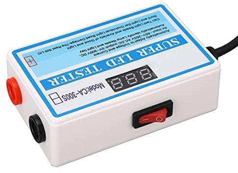 TV-LED-Lichtleisten-Tester, LED-Lampendetektor, 85–265 V, 30–50 MA Ausgang, Genaue Beurteilung, 24 W, mit Schalter für die Wartung zu Hause (EU-Stecker 220 V)