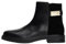 Tommy Hilfiger Donna Stivali Bassi in Pelle, Nero (Black), 38