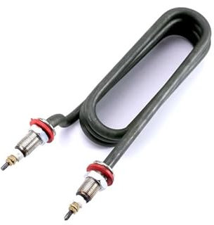 QCUXLRND 380 V 2,5 kW SUS304 Elektrorohrheizrohr Luftofen/Sauna/Herd/Backheizelement for Röster/BBQ cuicui