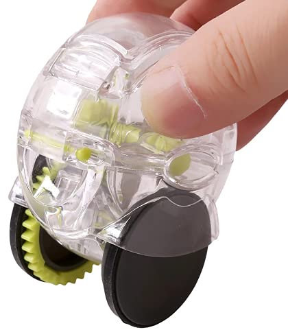 KIERANR Nspired Living Garlic Mincer, Rolling Garlic Chopper, Garlic Roller, Garlic Peeler, Garlic Crusher, Chef Kitchen Tools, Easy to Clean, Just Rinse Green/3290