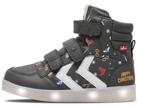 hummel - HP StadilFlash Jr. HarryPotter, Sneaker (Dark Grey, EU Schuhgrößensystem, Grundschulkind, Numerisch, M, 29)