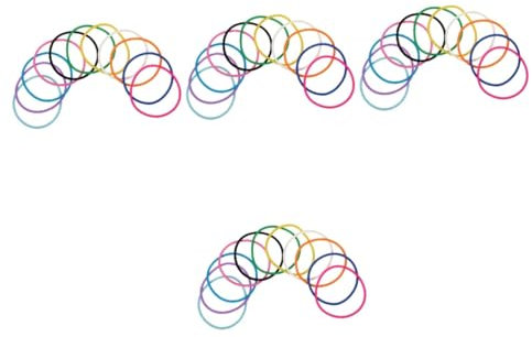 TOYANDONA 40stücke Bunte Silikon Jelly Armbänder Dehnbare Gummiwristbands Für Kindergeburtstag Jahre Party Hochzeit Nachtclub Vielseitig Einsetzbar Hautfreundlich Flexibles Design