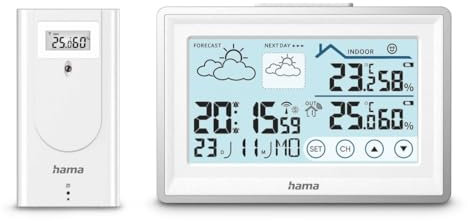 Stazione meteo Bahamas, av. sonda ext., radio, Rev., clima int., blc