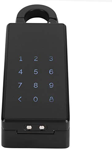 TIKATARER Key Lock Box, Digital Lock Box Hanging Key Storage Phone APP Control Password Padlock Smart for Home Hotel School Office