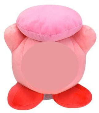 FCXVXCL 18cm Kir-by Kuscheltier, Kir-by Plüschtier für Kinder, Kir-by Cartoon Anime Plush, Stofftier Plüschtiere Kir-by, Kinder Cartoon Plüschtier, Geschenke für Kuscheltierliebhaber