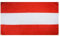AZ FLAG Österreichische Flagge, 150 x 90 cm, mit 4 Ösen, Österreichische Flagge für Balkon oder Wand