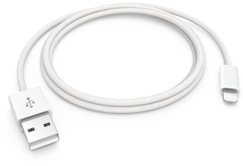 SIZUKA Cable iPhone 2M Cable iPhone Carga Rápida MFi Certificado Cable USB iPhone, Cable Cargador iPhone Nylon Trenzado Lightning Cable para iPhone 14 13 12 11 Pro/Pro Max X 8 7 6 5