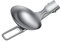 Cuchara para sopa, cuchara plegable para camping – Herramienta antideslizante para preparación de comidas y cocina al aire libre para viajes, senderismo, pícnic, casa y personas mayores
