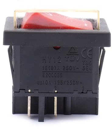 Interruttori Roccia HY12F Industriali Con Pulsante Spinta Roccia Multifunzione Leggera Per Switch Bilancieri Universali Gestione Alimentazione