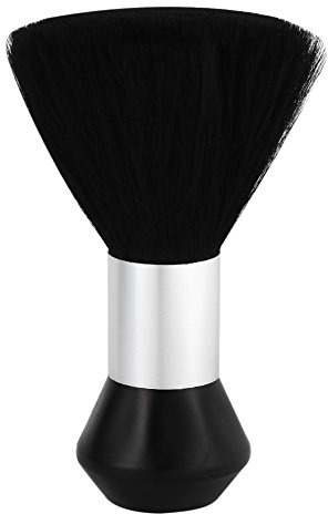 Professionelle weiche schwarze Hals-Gesichts-Staubwedel-Bürsten für Friseurhaare, saubere Haarbürste, Styling-Werkzeuge