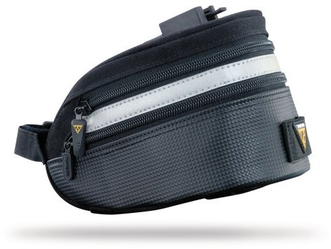 Topeak Wedge Quickclip Large Saddlebag 11.4 x 16.5 x 14cm Black / Grey