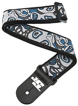 D'Addario Planet Waves 50JS03 Gewebegurt Nylongewebe Joe Satriani Collection Souls of Distortion Länge: 1520mm Breite: 50mm