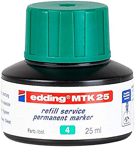 Edding 25 Refill Service 4-MTK25004 e-MTK Permanent Marker 25 ml Green