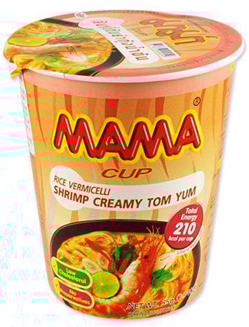 Mama Cup Vermicelli Creamy Shrimp Tom Yum Soup 55 g - Pack of 24