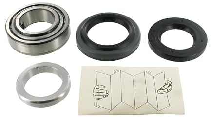 SKF Radlagersatz mit Wellendichtring VKBA 733 Position Hinterachse Außendurchmesser 73mm Höhe 111mm Länge 111mm Breite 84mm - OE Qualität