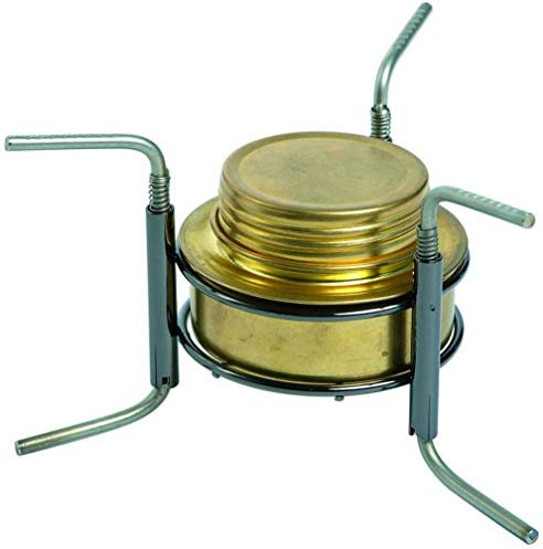 Mil-Tec Triples para hornillo de sprito, color plateado