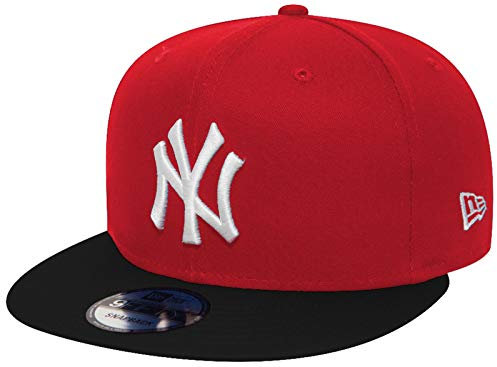 Cappellino unisex New Era Mlb 9Fifty Cotton Block New York Yankees Rosso