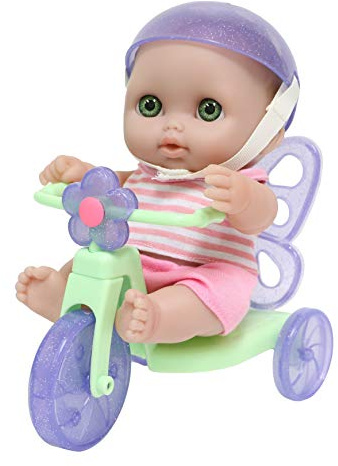 JC Toys 16978 - Lil Cutesies Babypuppe mit Dreirad