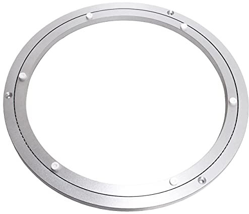 Lazy Susan Rotating Aluminium Metal Round Circular Turntable Bearing 30 cm 12 Inch 300mm Heavy Duty
