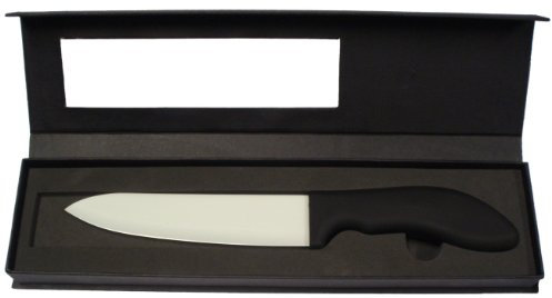 Pradel Excellence BA005 Couteau à Découper avec Lame Céramique en Boîte Cadeau Ultra Coupante
