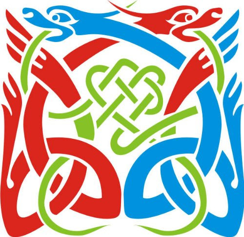 PEMA INDIGOS UG - Wandtattoo Wandsticker Wandaufkleber Aufkleber - Wandaufkleber DW291 Mehrfarbig Ornamente, Orient Wandaufkleber Aufkleber 40 x 38 cm