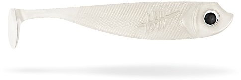 5 Lieblingsköder Gummifische zum Zanderangeln mit Gummifisch 7,5cm, Farbe Lieblingsköder:Mr. White