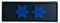 Dienstgrad Polizeimeister PVC Rubber Patch mit Klett - Polizei - Dienstgrad - Meister