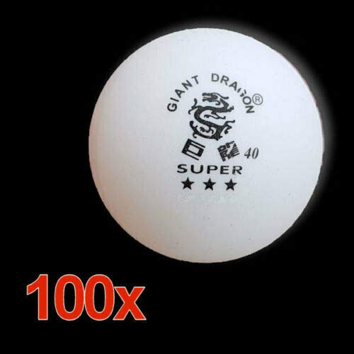 vabiono Tischtennisbälle weiß 3-Sterne Ø40mm Ping-Pong Ball Tischtennis-Bälle