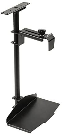 EUREKA ERGONOMIC Under Desk PC Mount, Computer Tower Holder 360° Swivel Height & Width Adjustable, CPU Holder Holds up to 20kg, Fits Most Computer Tower, Black
