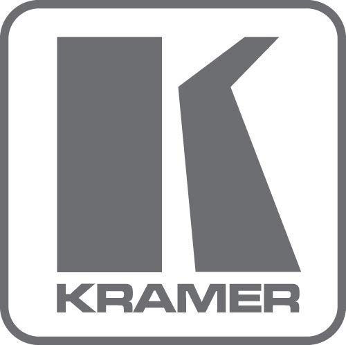 Kramer Electronics WA-1XLF(B) Wandplatte & Schalterabdeckung Schwarz