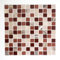 Mosaik Fliese selbstklebend Transluzent Stein beige braun Glasmosaik Crystal Stein beige braun emperador für WAND KÜCHE FLIESENSPIEGEL THEKENVERKLEIDUNG Mosaikmatte Mosaikplatte