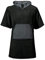 CelinaTex Happyfun Poncho mittel 65 x 100 cm schwarz anthrazit Mikro-Flanell Badeponcho Mikrofaser Surfponcho Handtuch
